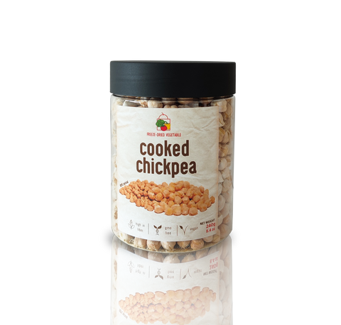Freeze-Dried Cooked Chickpeas